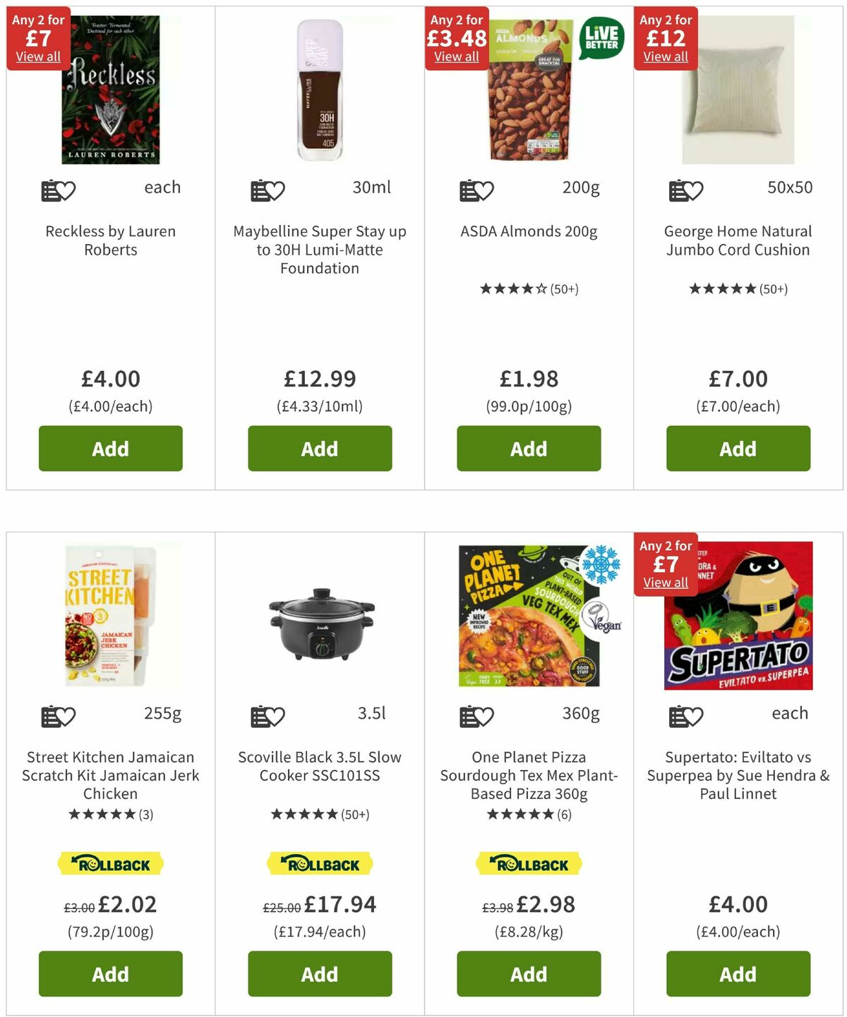 ASDA Offers from 13 June