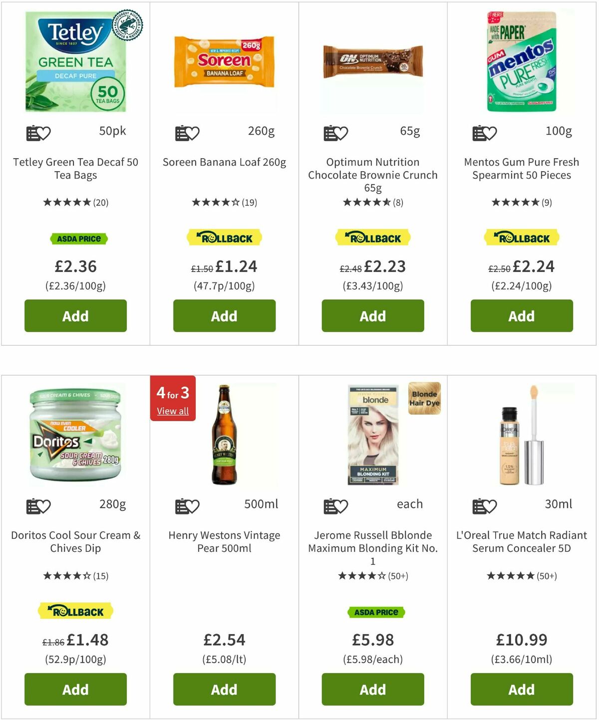 ASDA Offers from 13 June