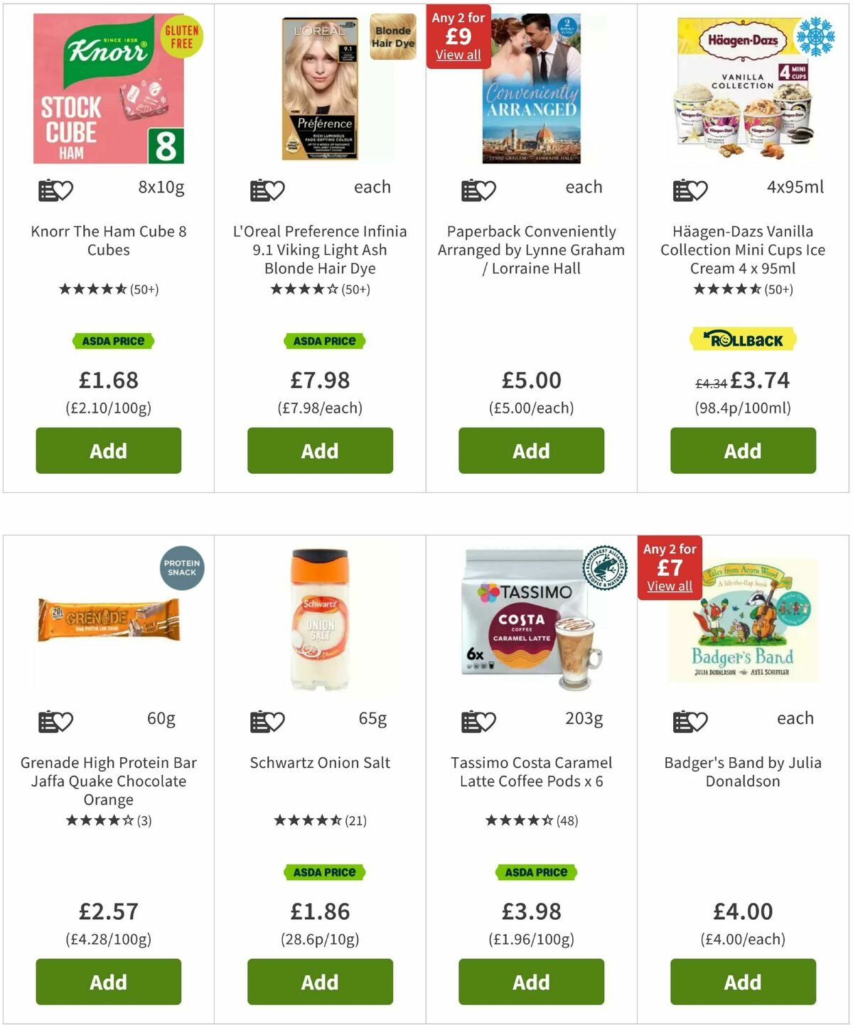 ASDA Offers from 13 June