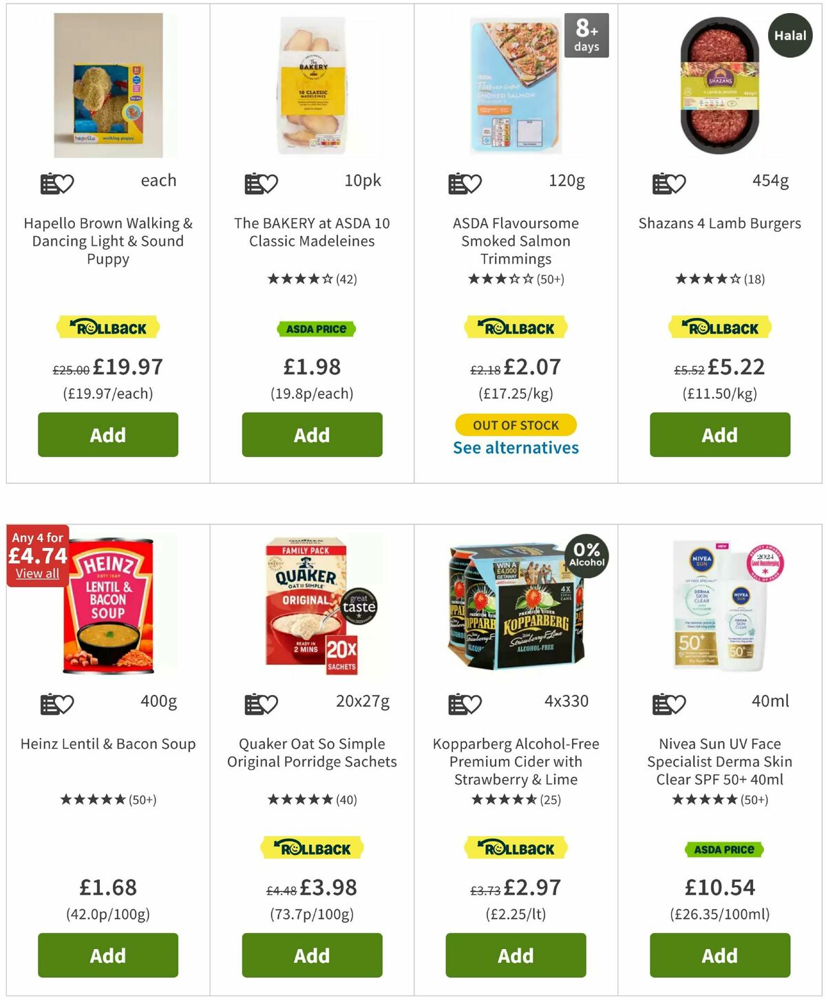 ASDA Offers from 13 June