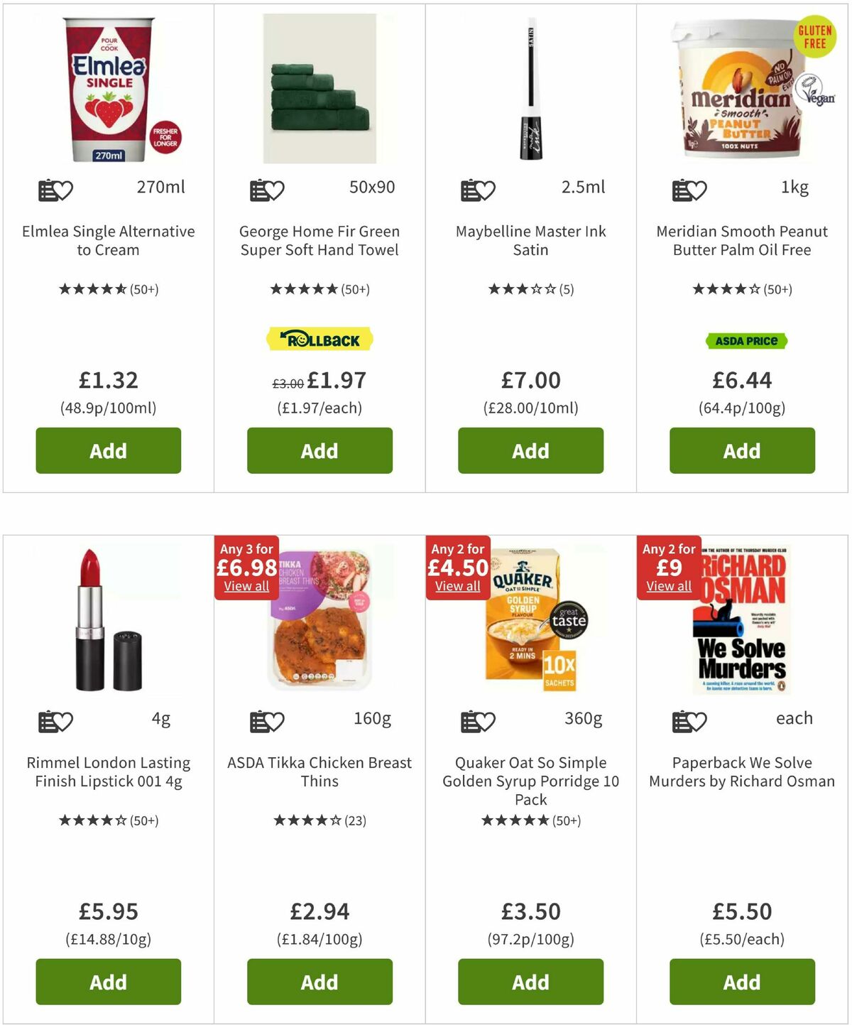 ASDA Offers from 13 June