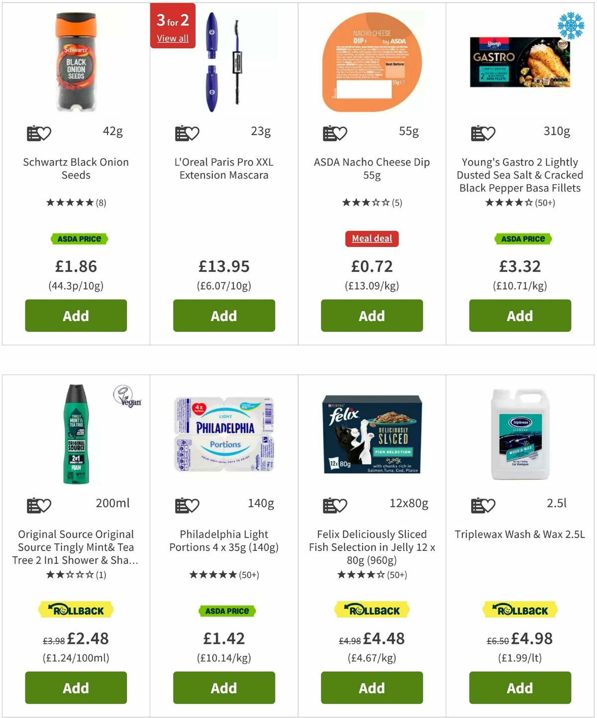 ASDA Offers from 20 June