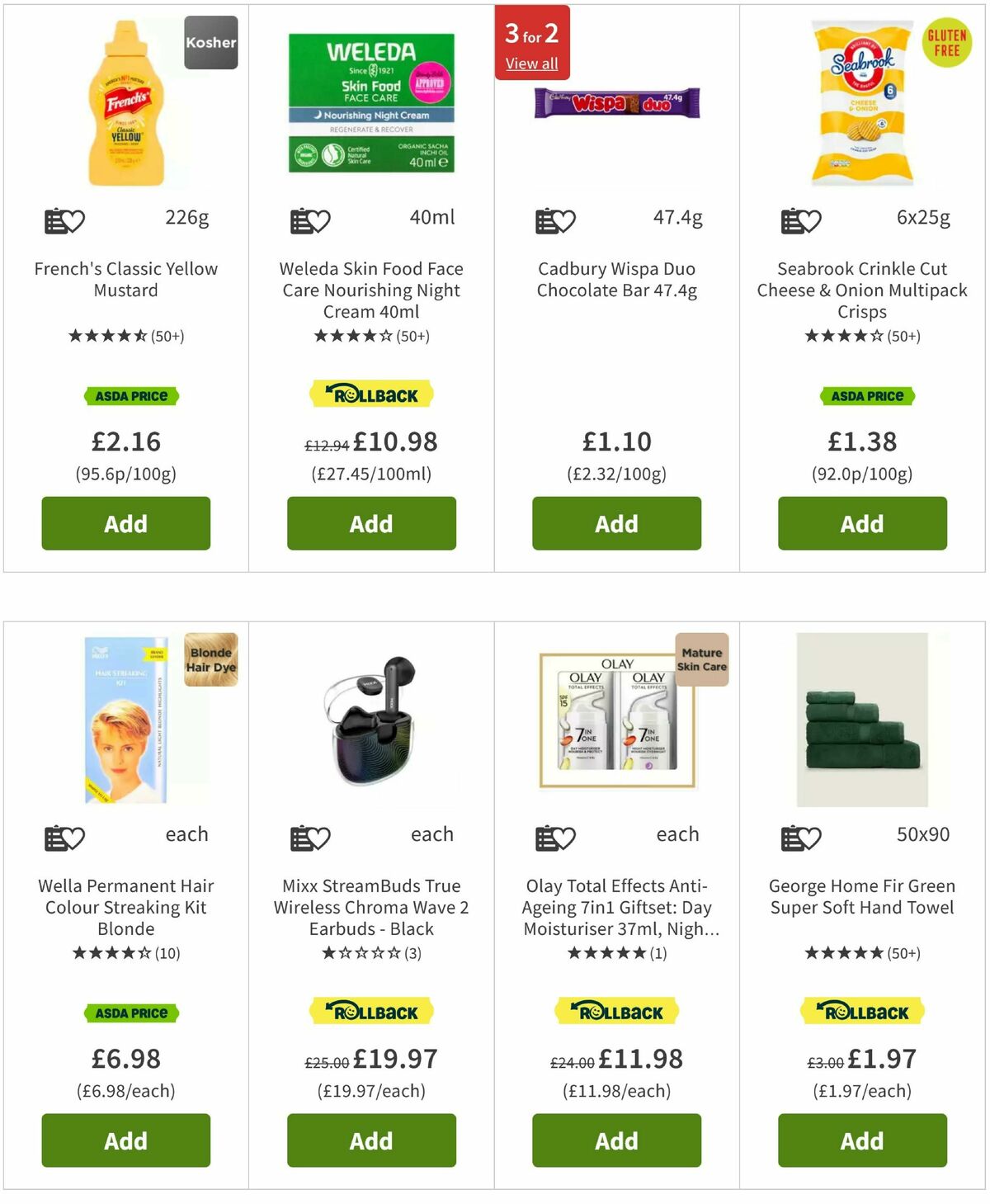 ASDA Offers from 20 June
