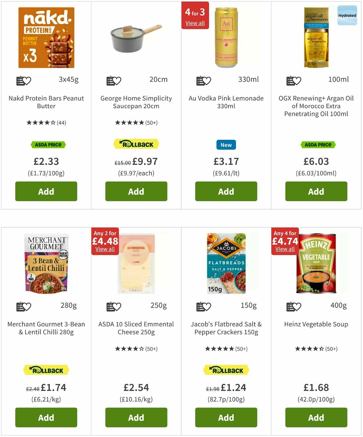 ASDA Offers from 20 June