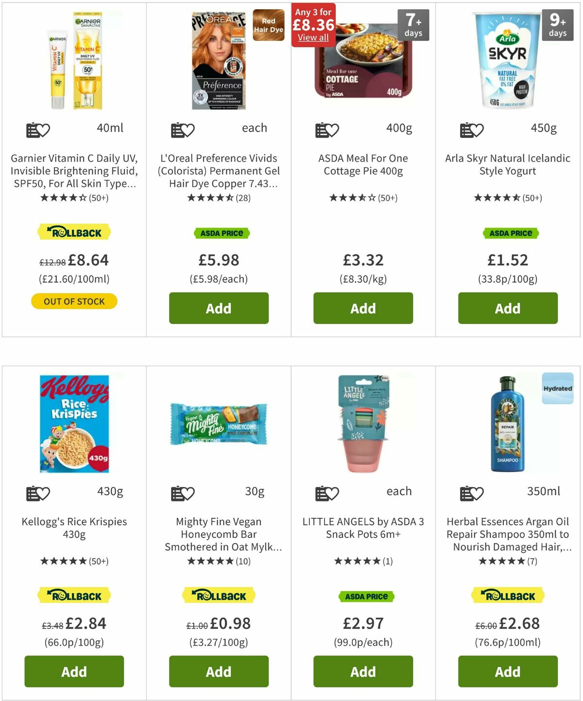 ASDA Offers from 20 June