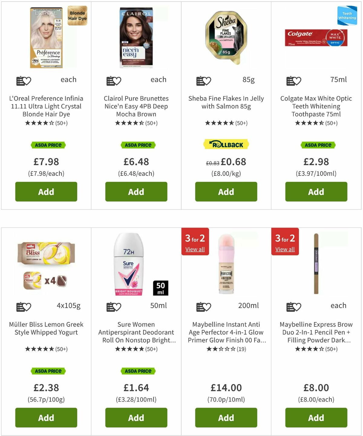 ASDA Offers from 20 June