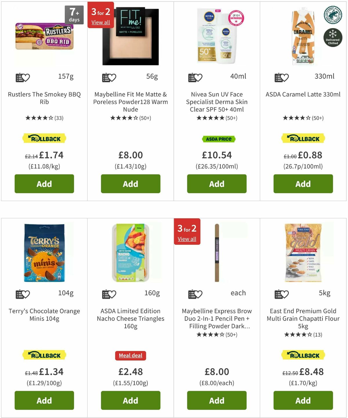 ASDA Offers from 20 June