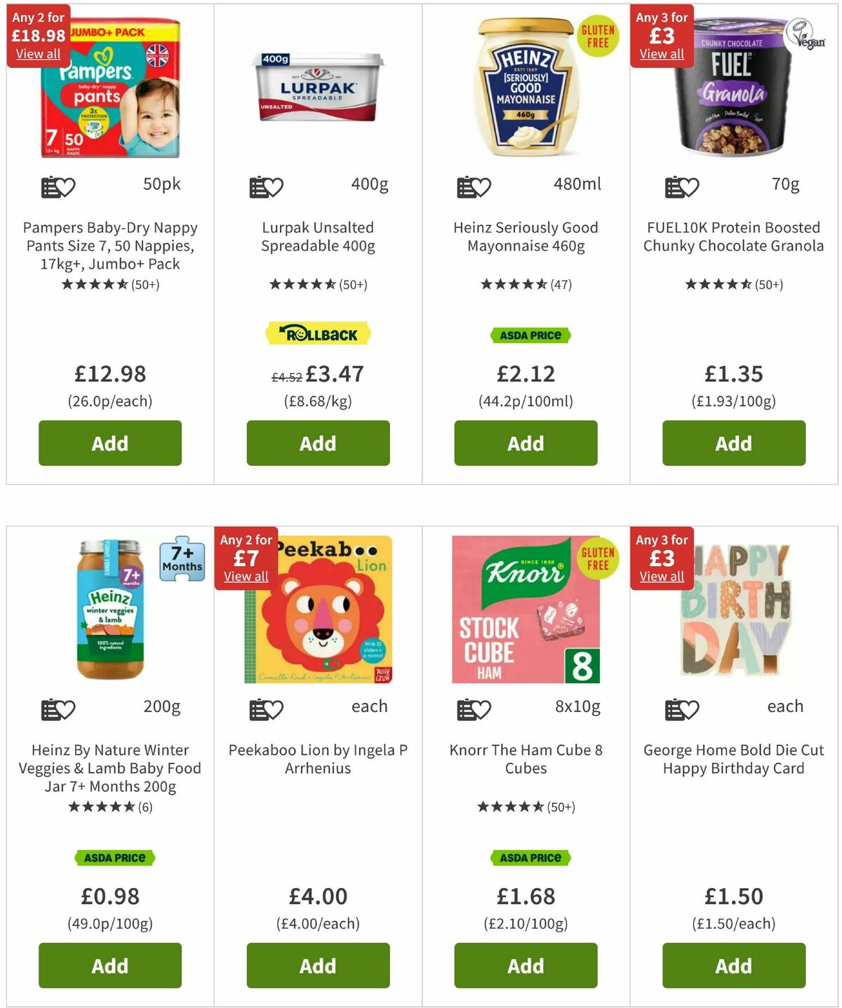 ASDA Offers from 20 June