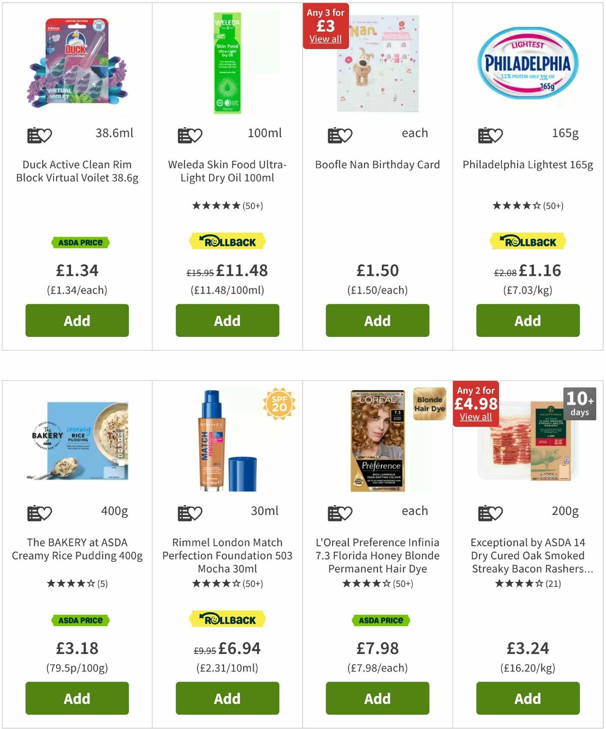 ASDA Offers from 20 June