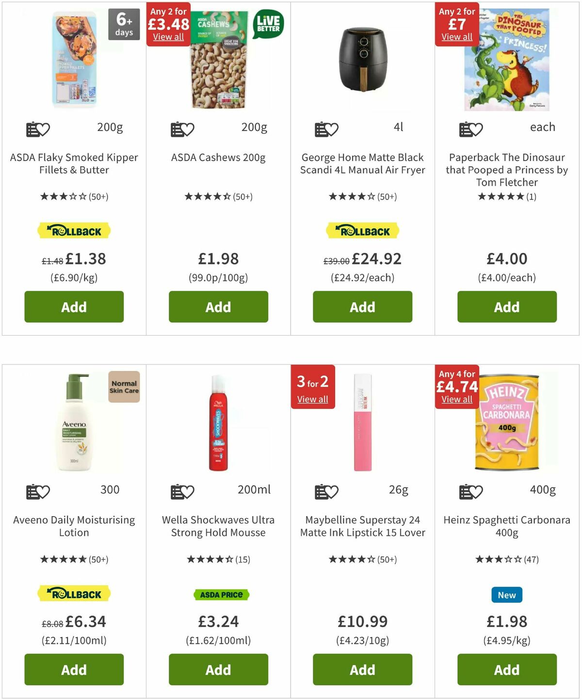 ASDA Offers from 20 June