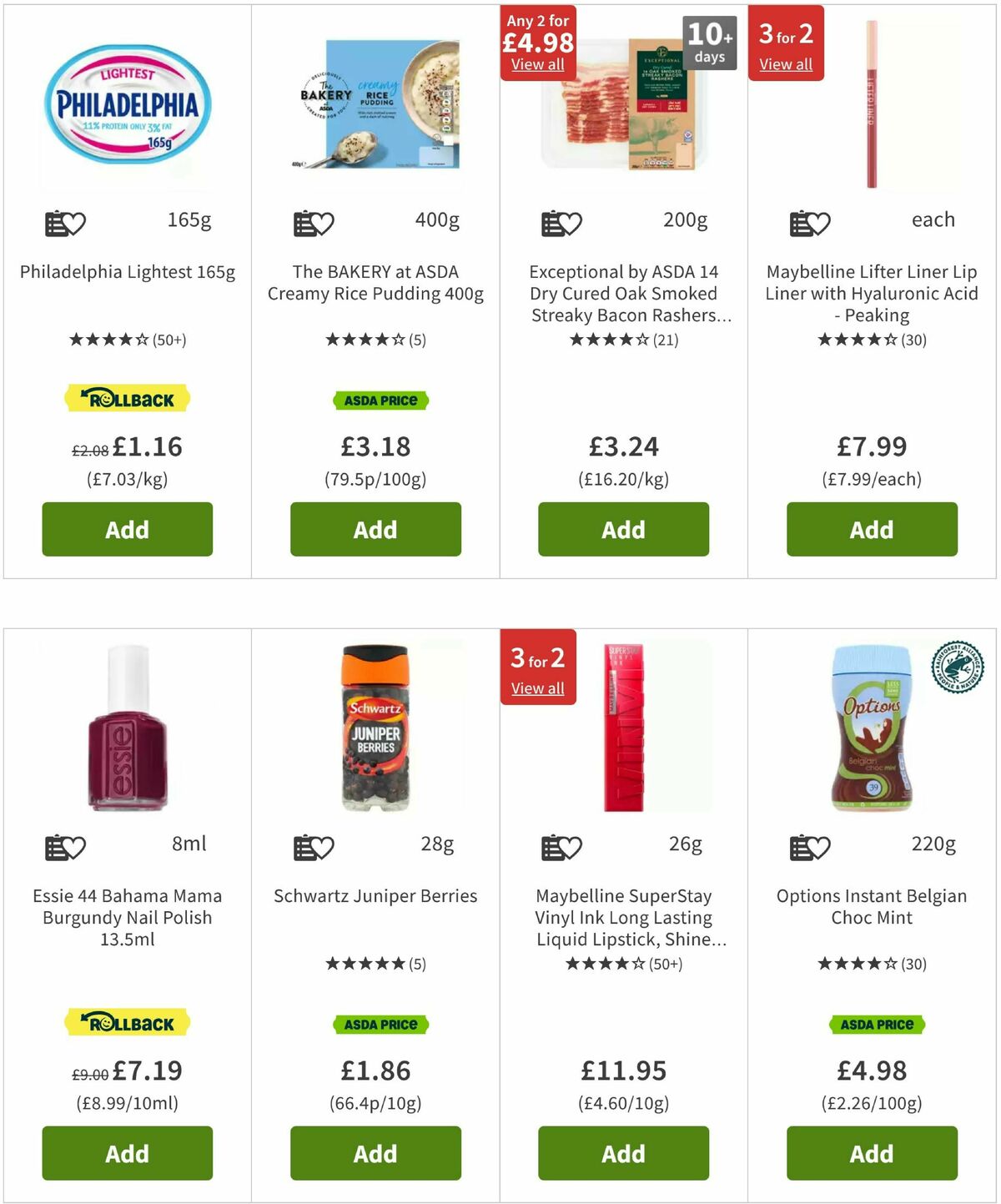 ASDA Offers from 20 June