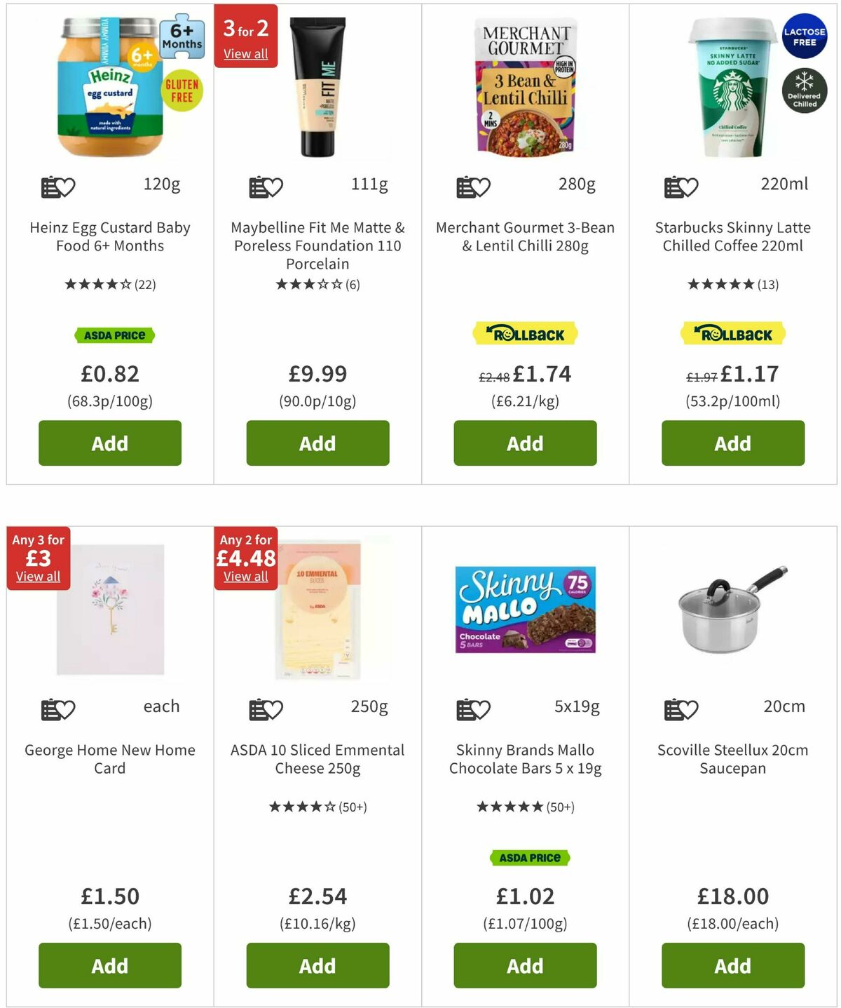 ASDA Offers from 27 June