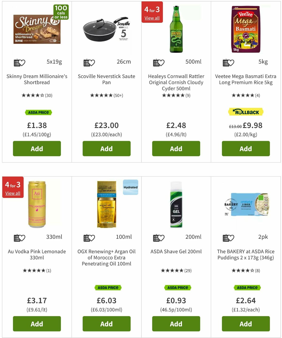 ASDA Offers from 27 June