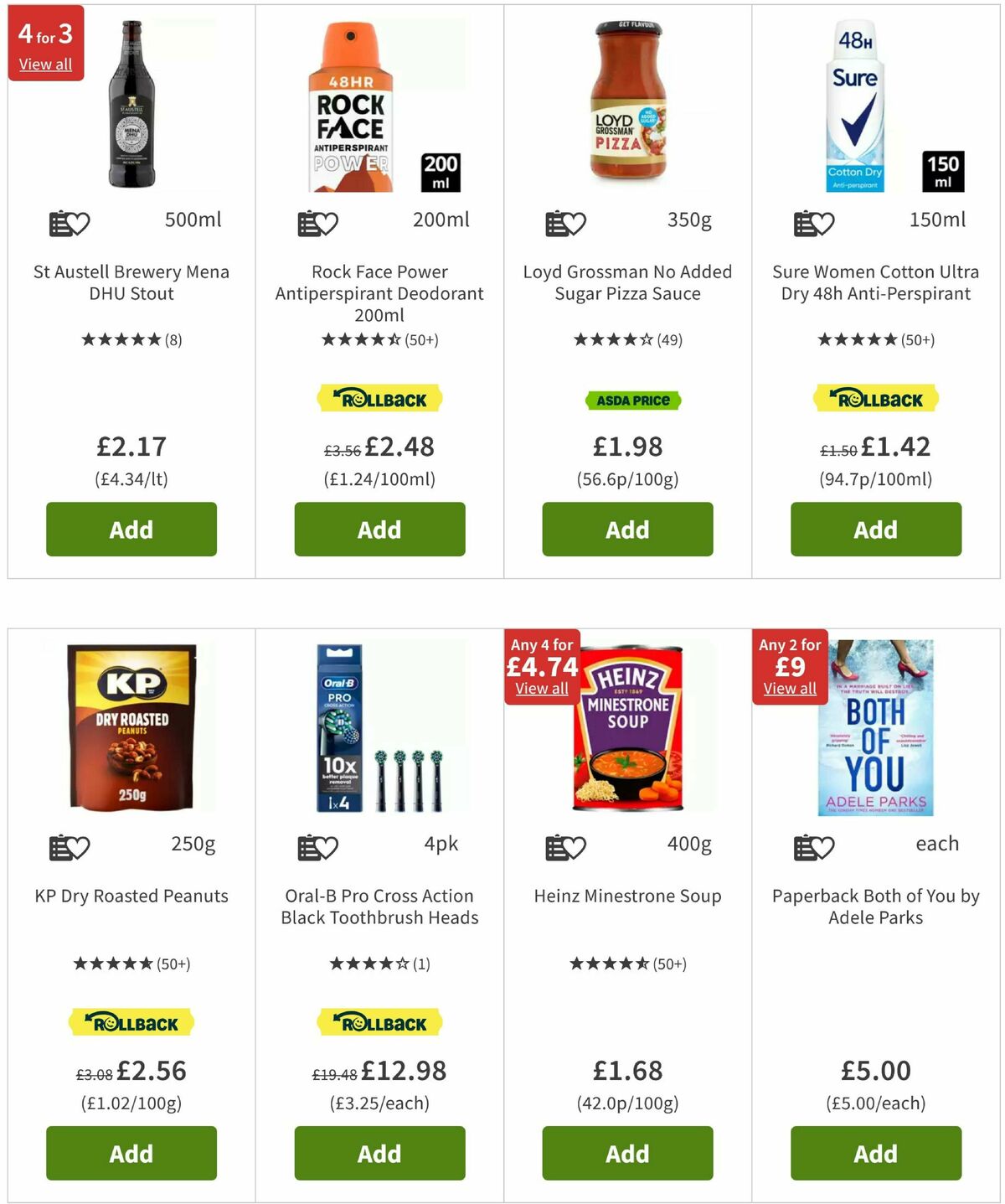 ASDA Offers from 27 June