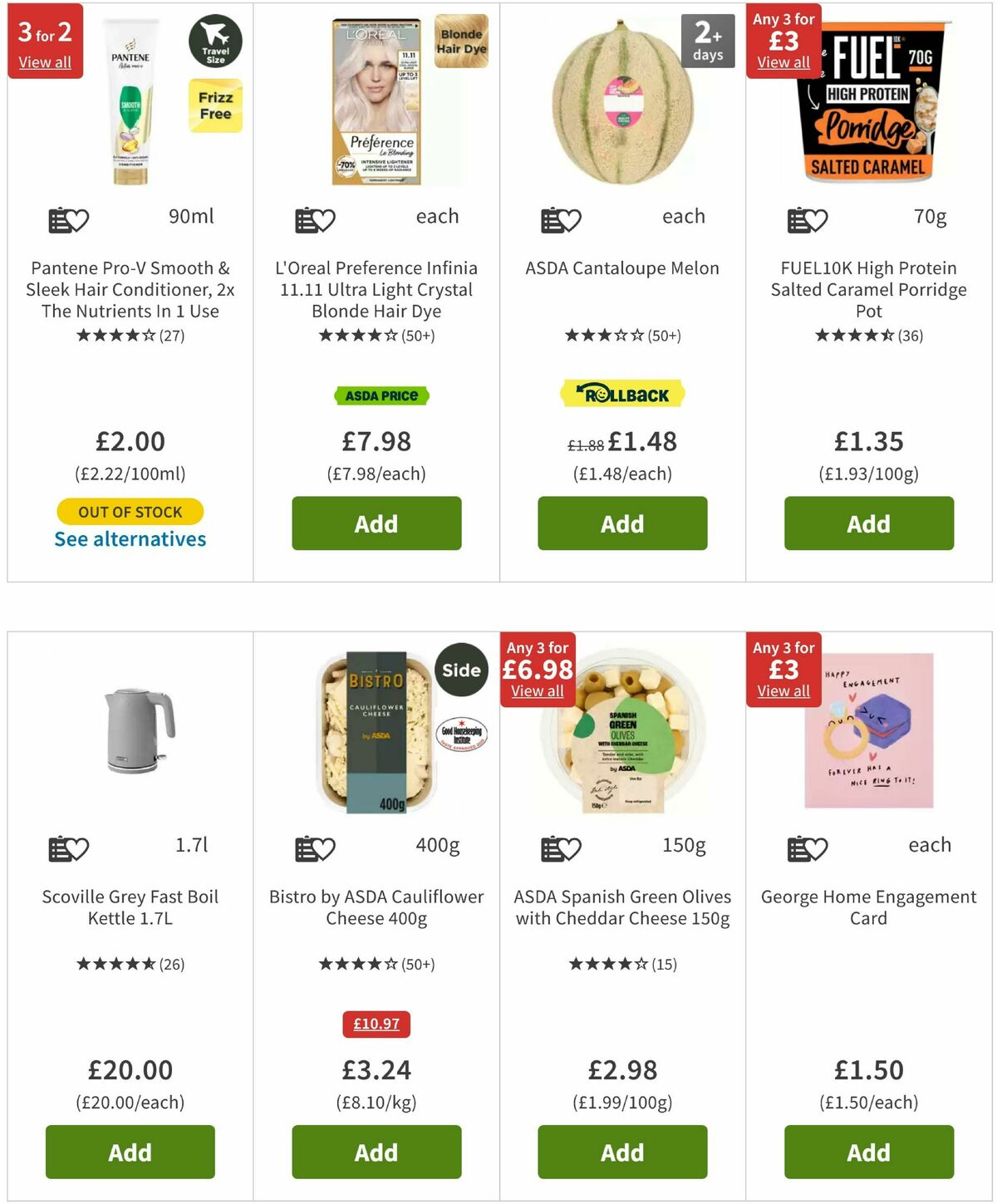 ASDA Offers from 27 June