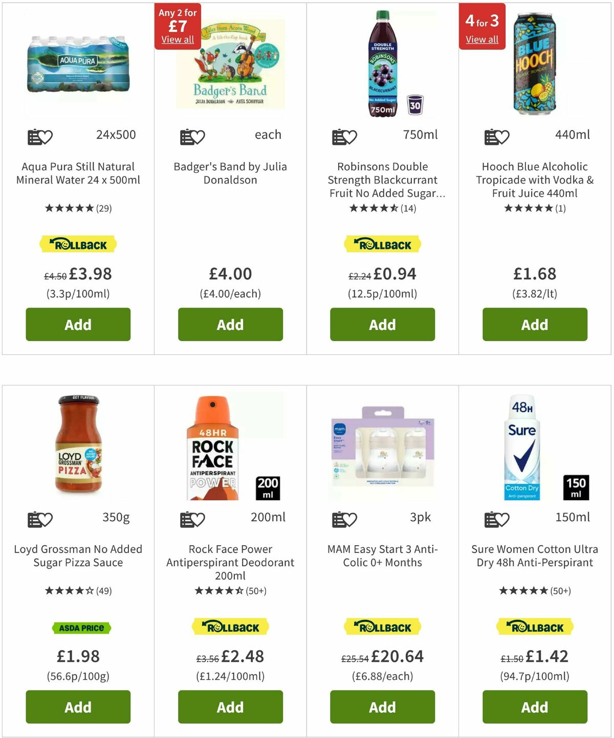ASDA Offers from 27 June