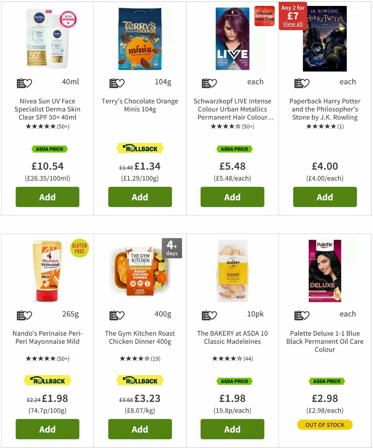 ASDA Offers from 27 June