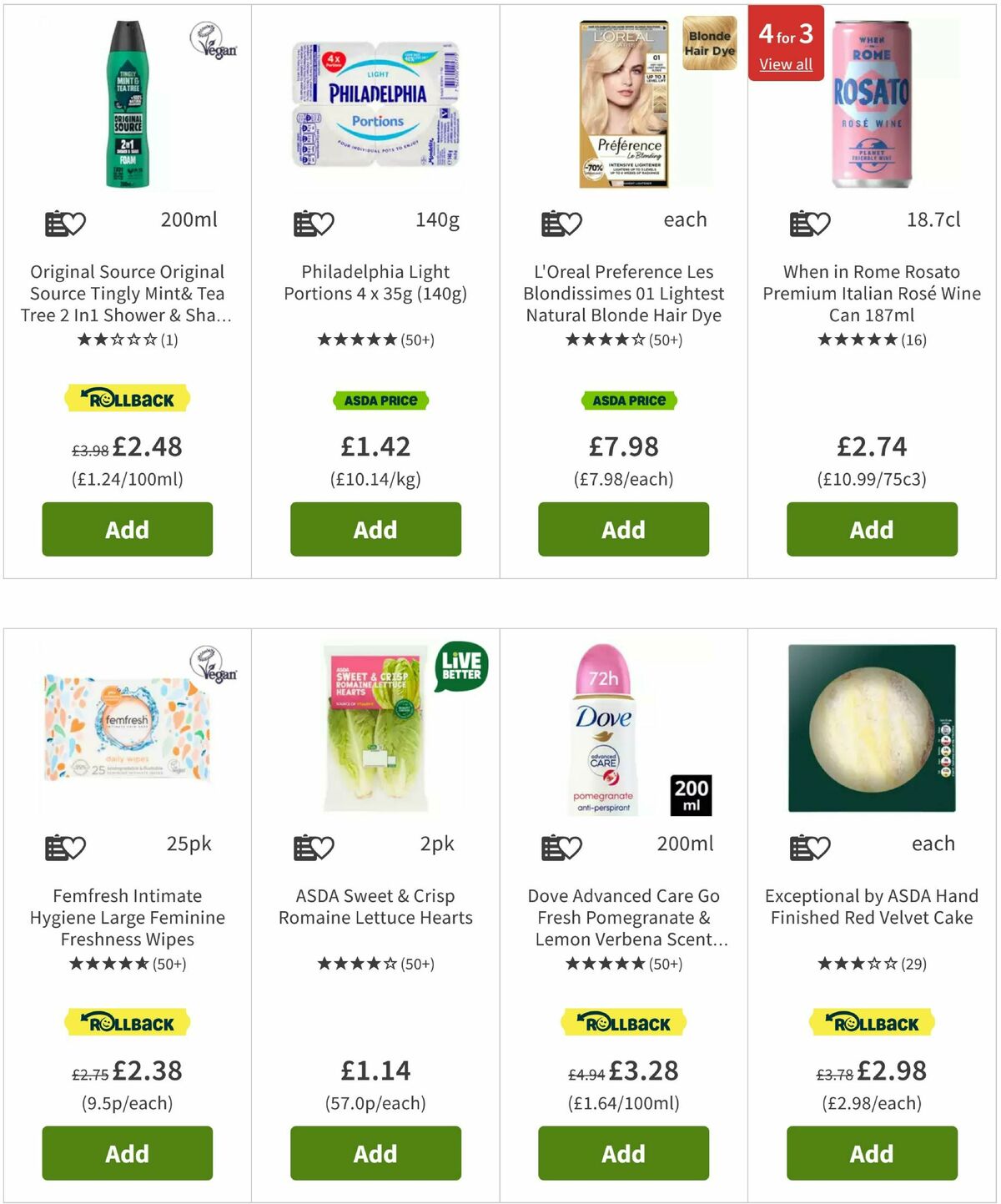 ASDA Offers from 27 June
