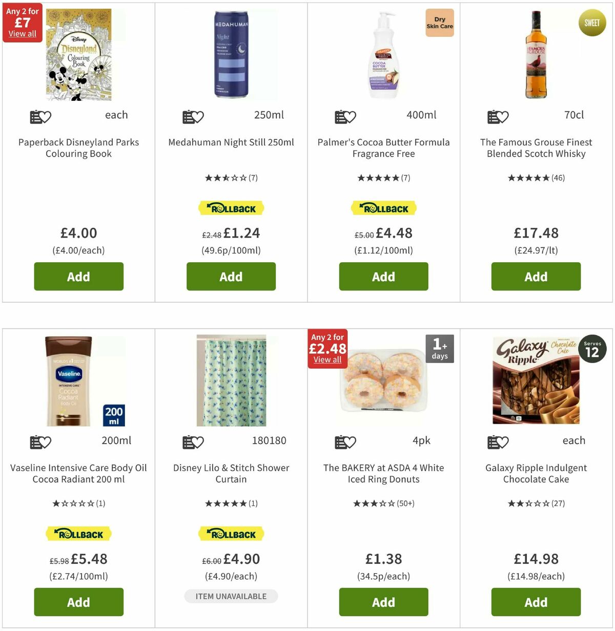 ASDA Offers from 4 July