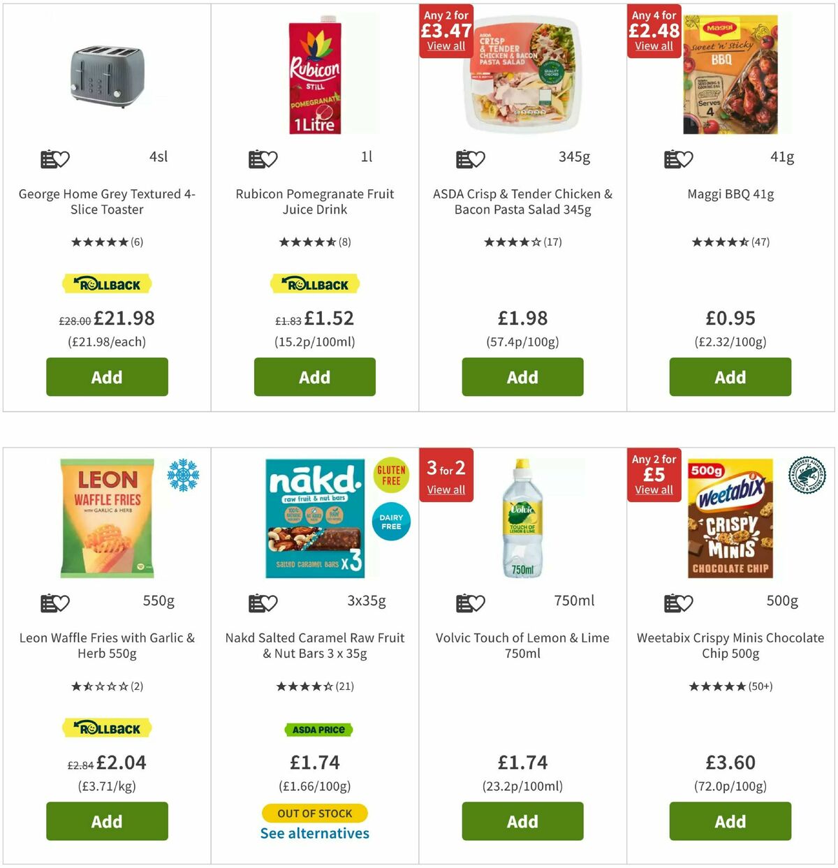 ASDA Offers from 4 July