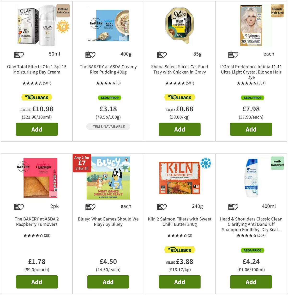ASDA Offers from 4 July