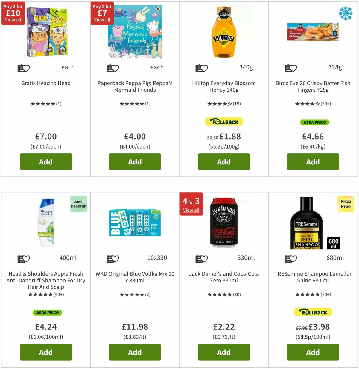 ASDA Offers from 4 July