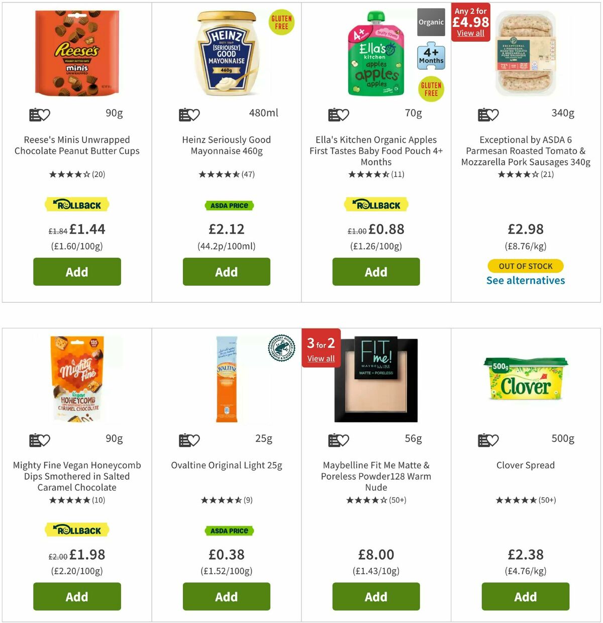 ASDA Offers from 4 July