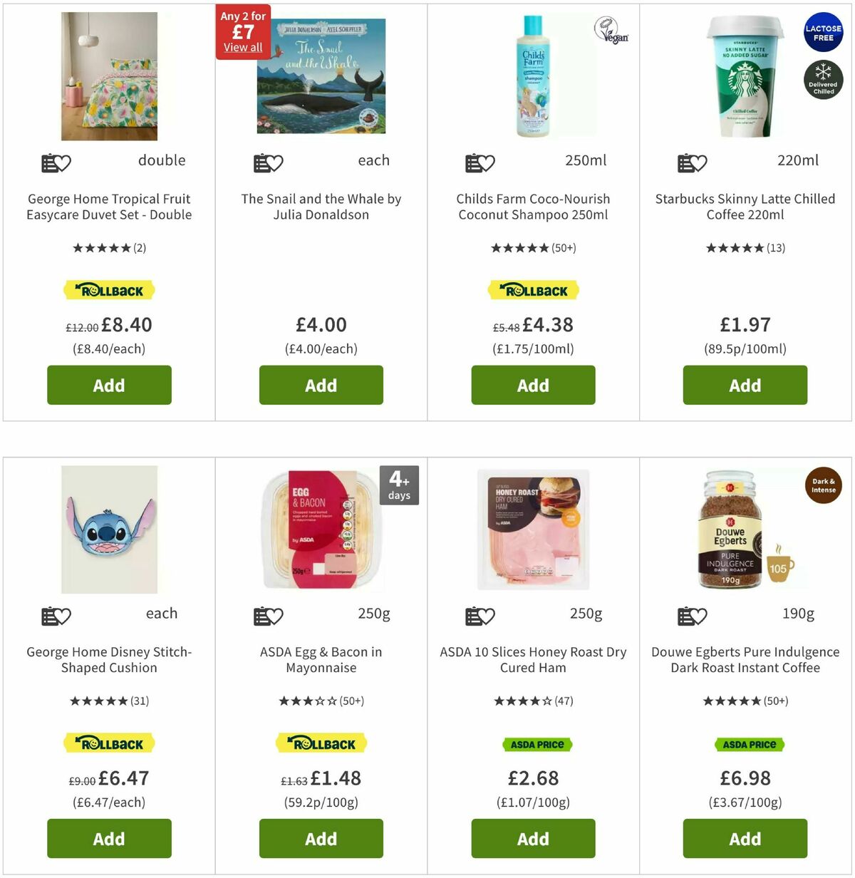 ASDA Offers from 4 July