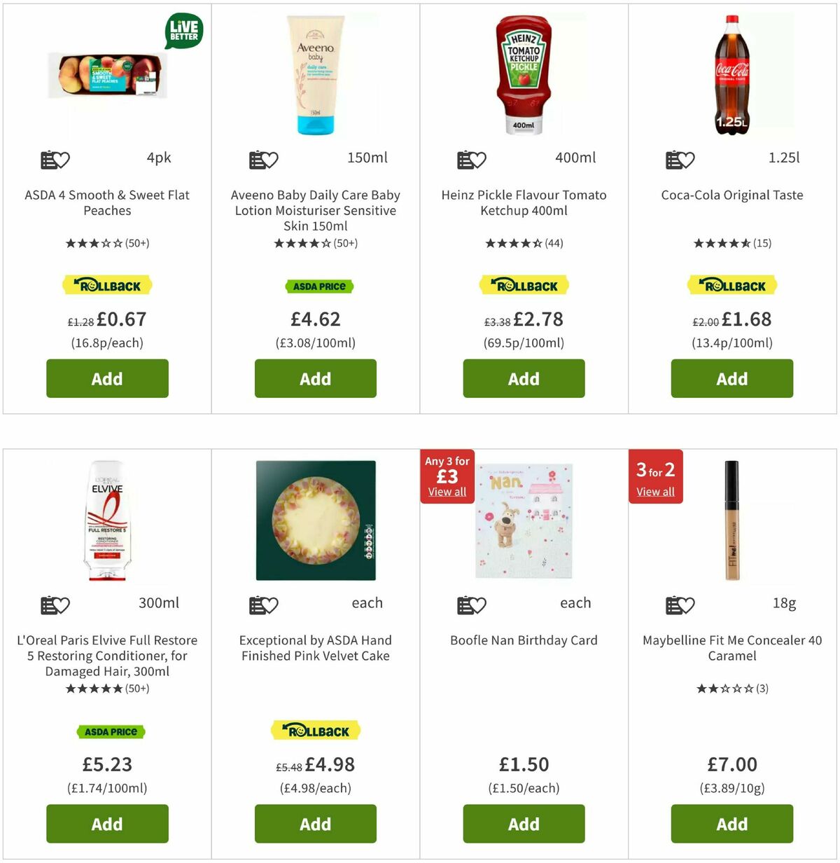 ASDA Offers from 18 July