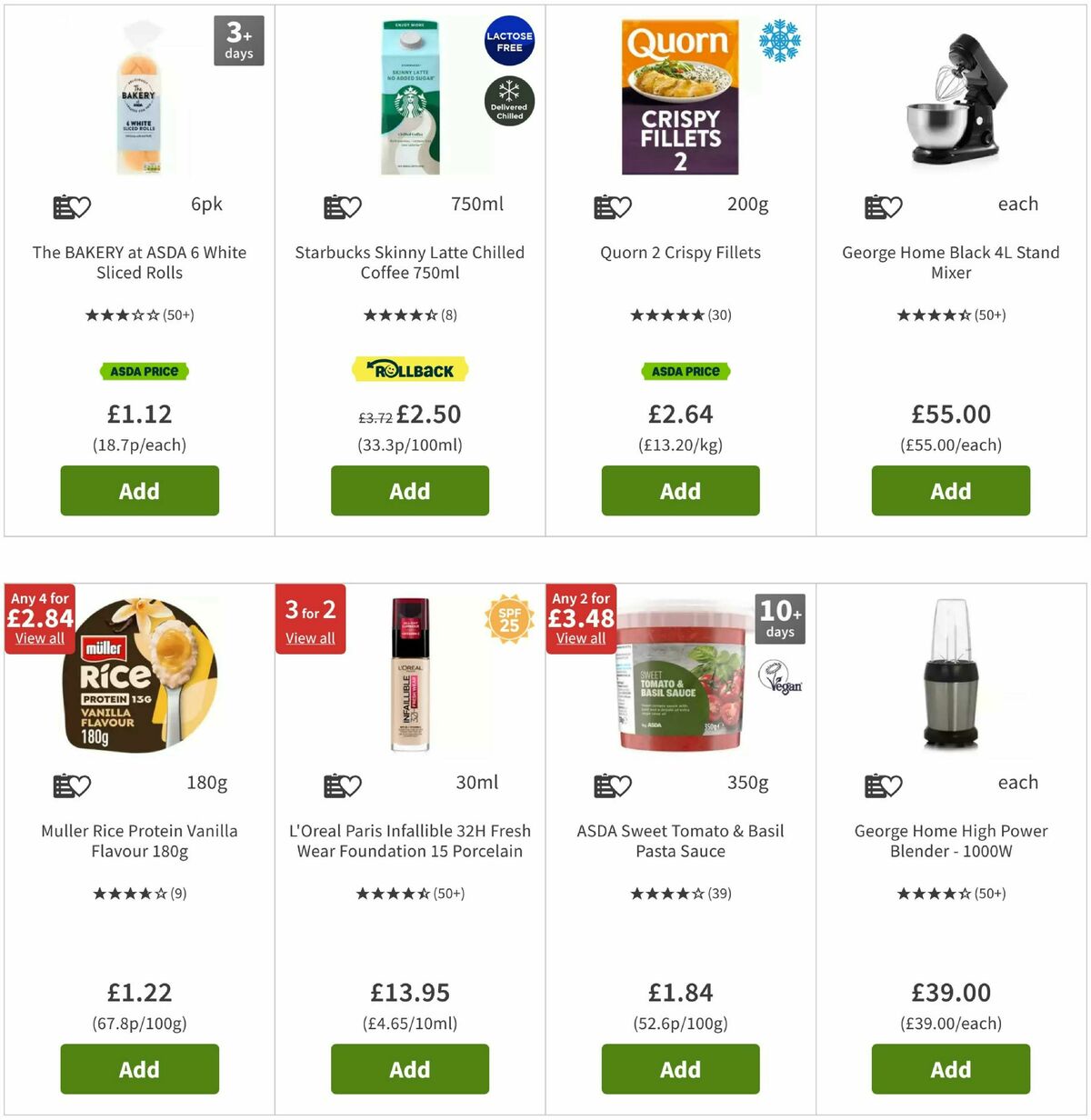 ASDA Offers from 18 July
