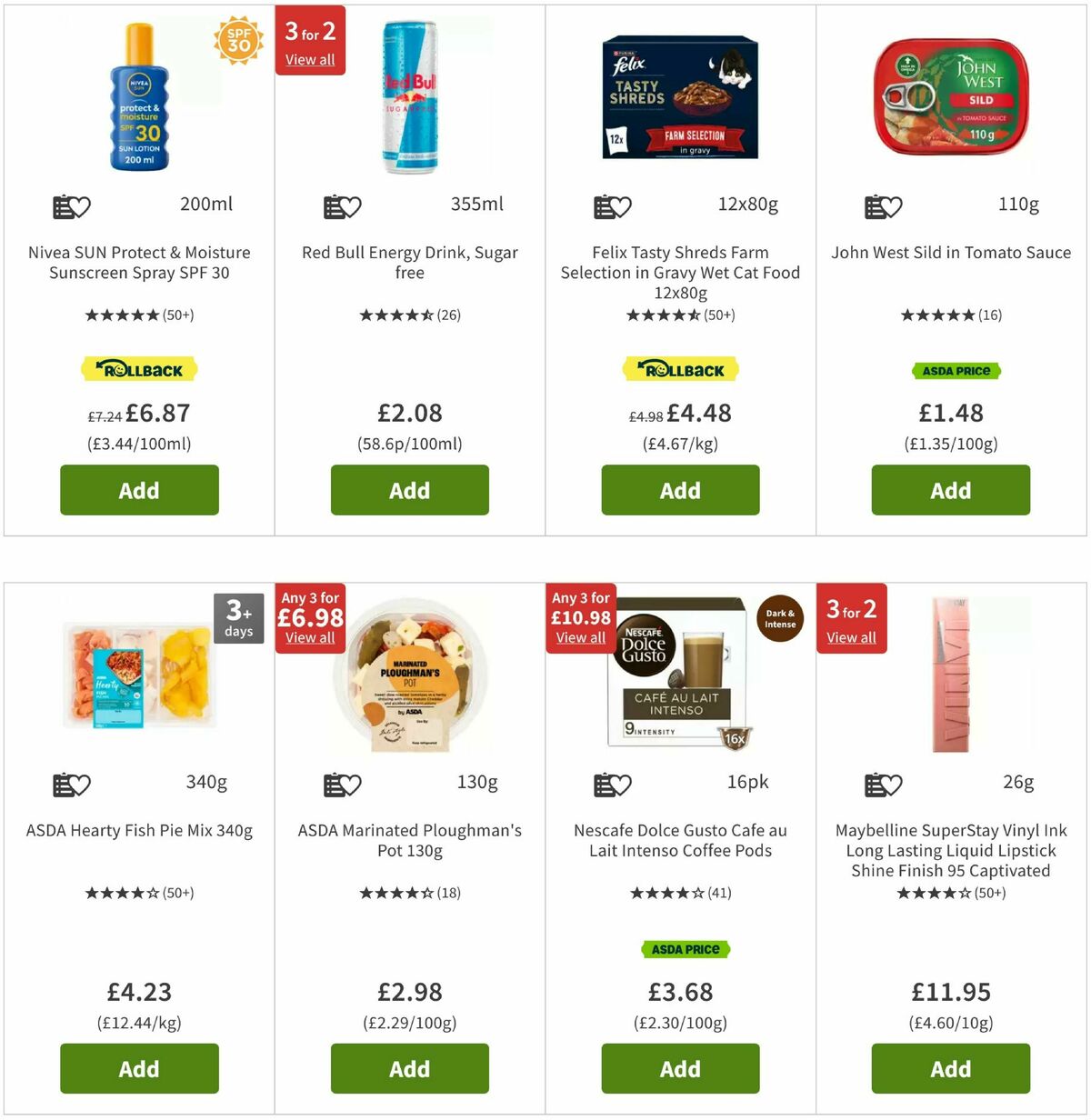 ASDA Offers from 18 July