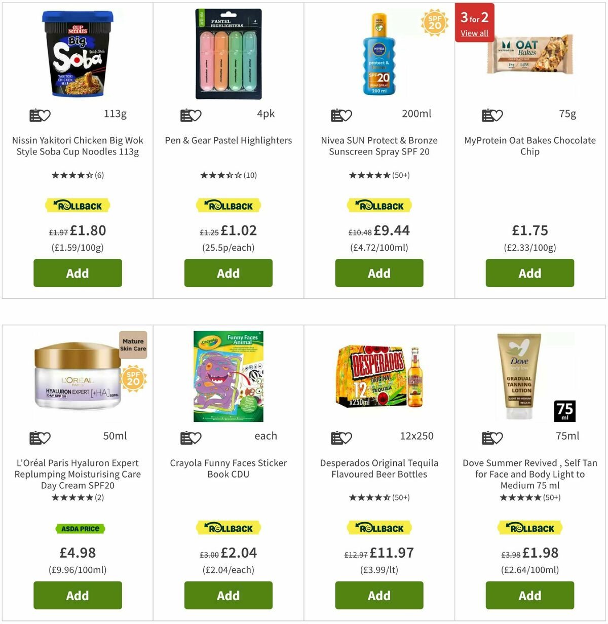 ASDA Offers from 18 July
