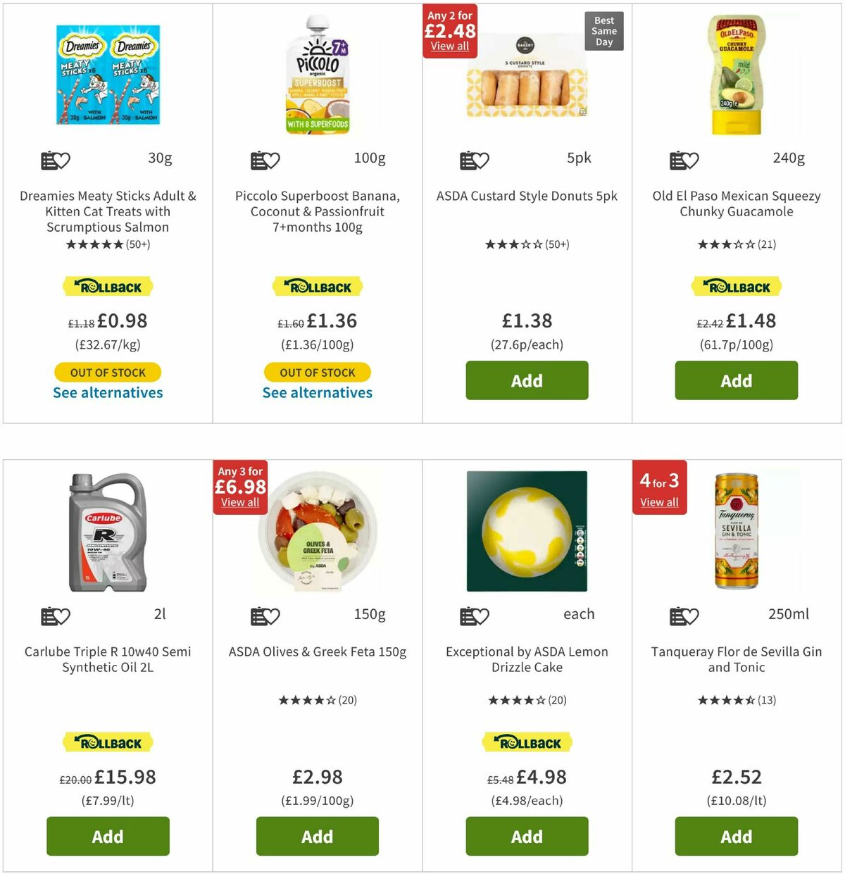 ASDA Offers from 18 July