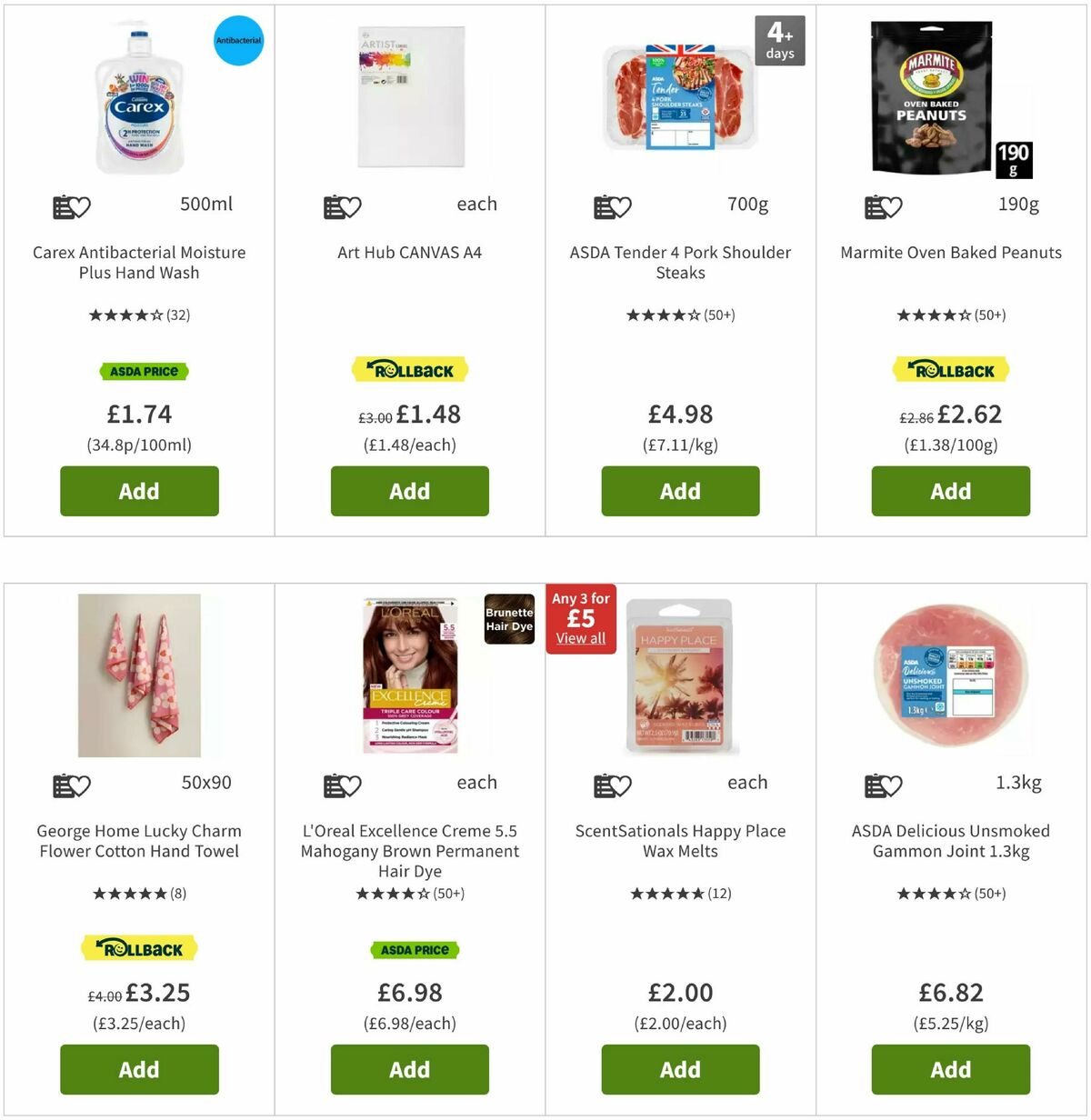 ASDA Offers from 18 July