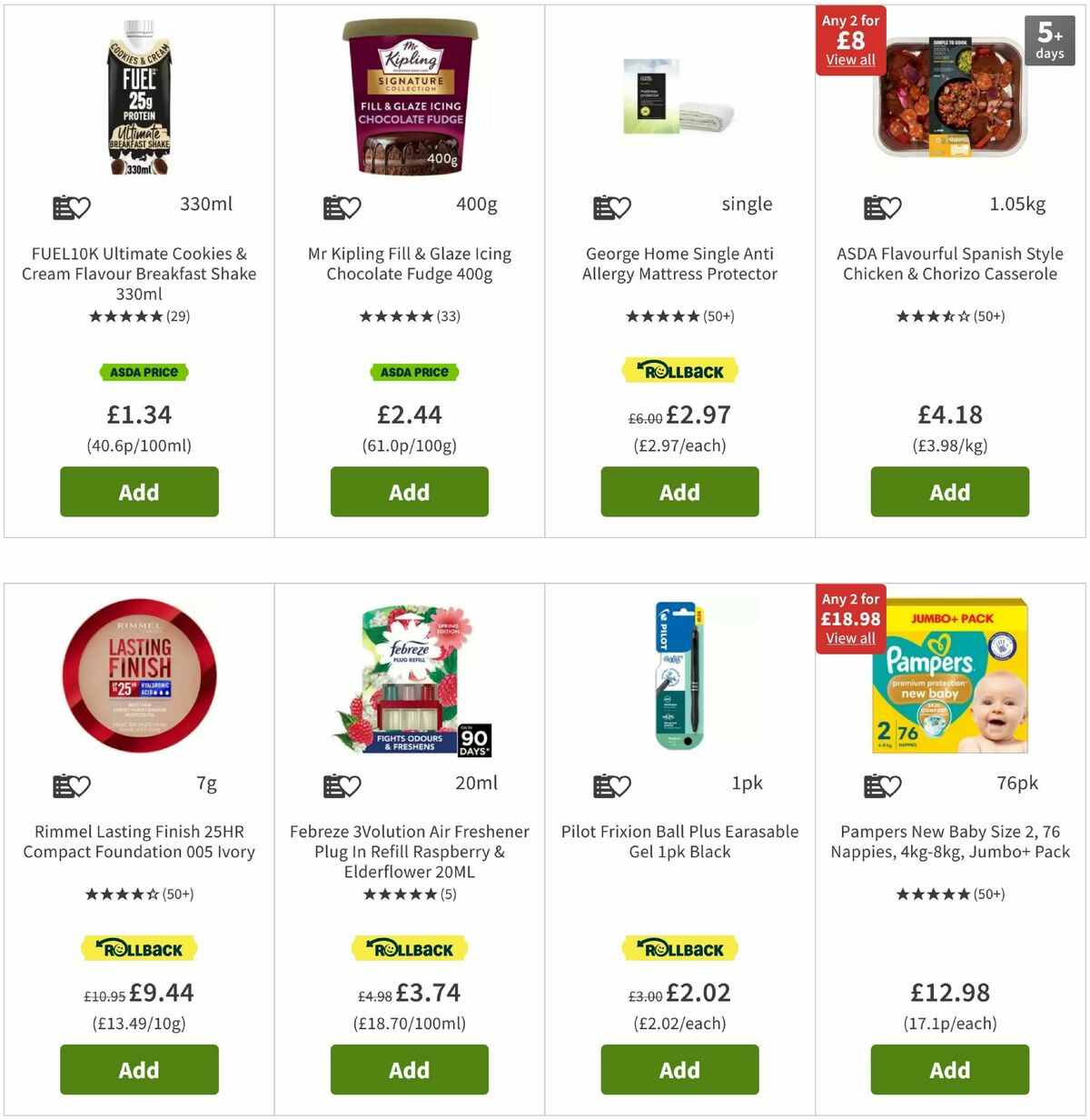 ASDA Offers from 18 July