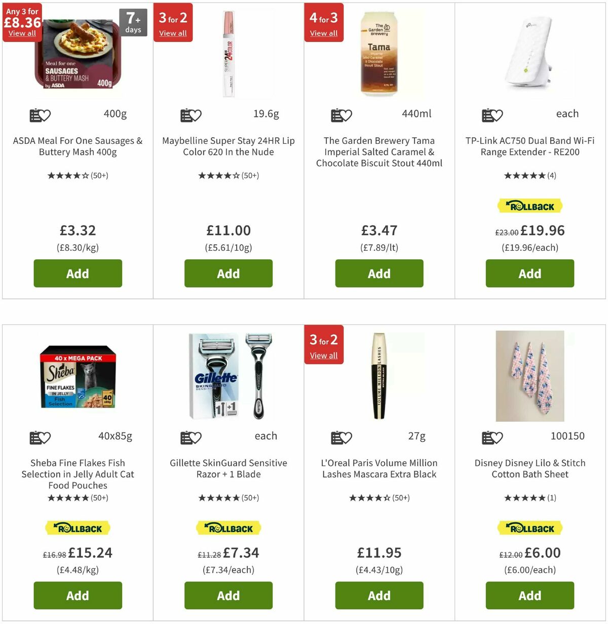ASDA Offers from 18 July