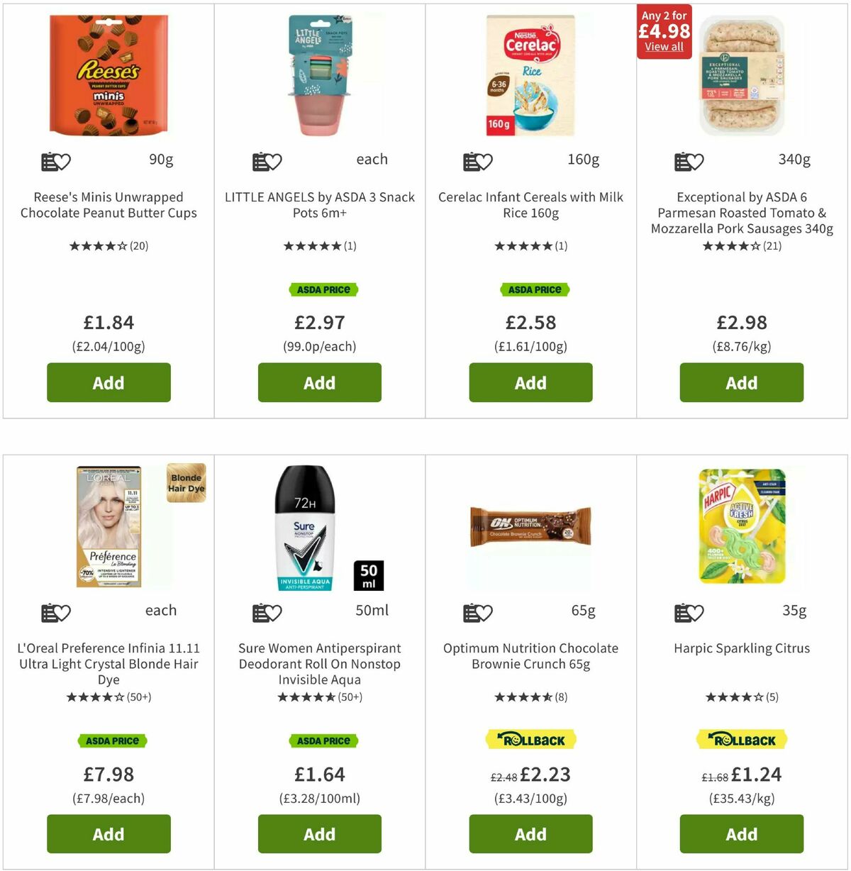 ASDA Offers from 18 July