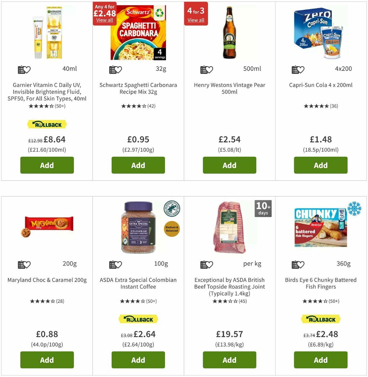 ASDA Offers from 18 July