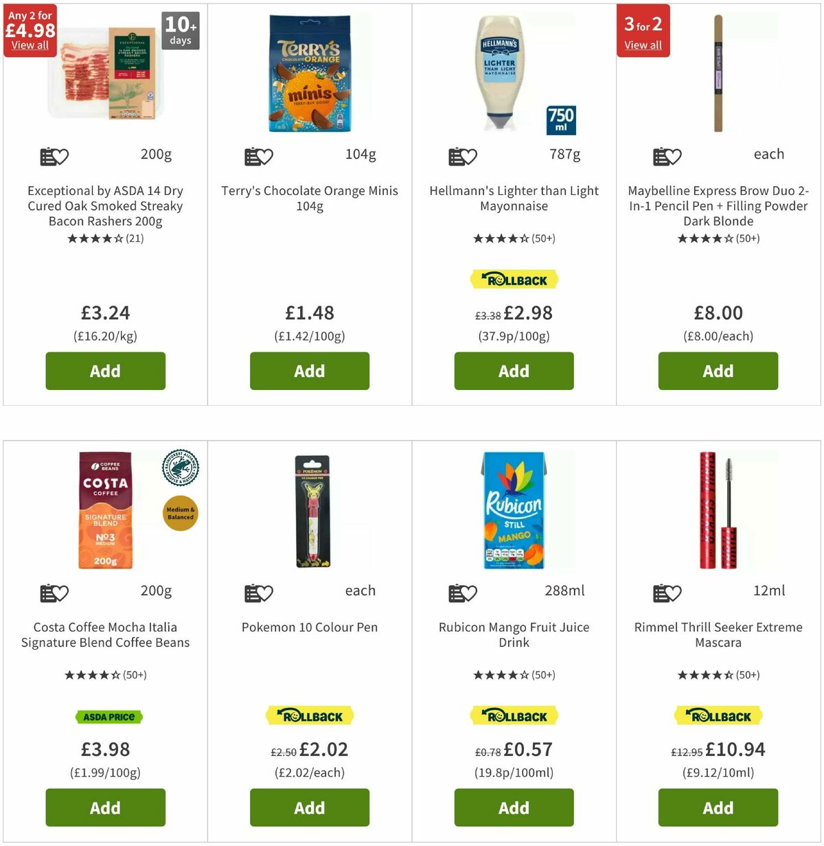 ASDA Offers from 18 July
