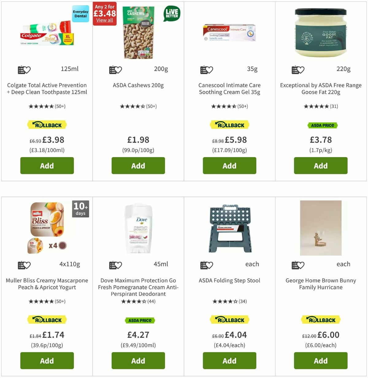 ASDA Offers from 18 July