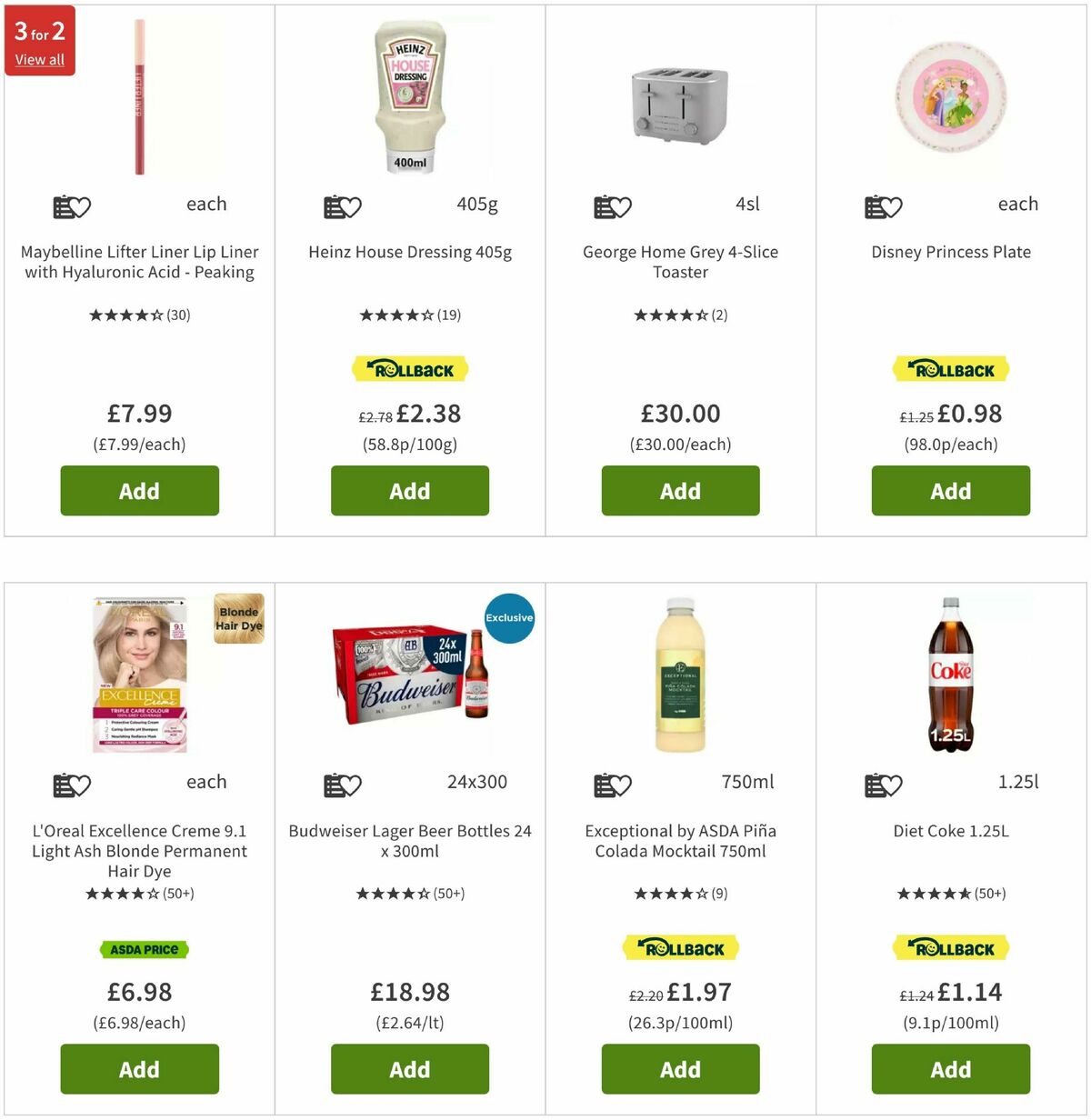 ASDA Offers from 18 July