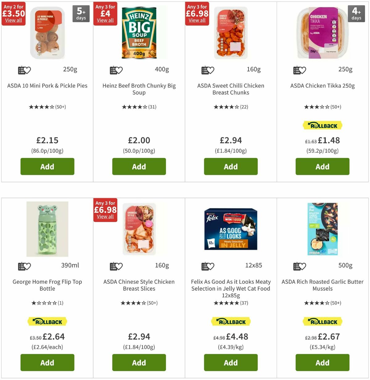 ASDA Offers from 25 July