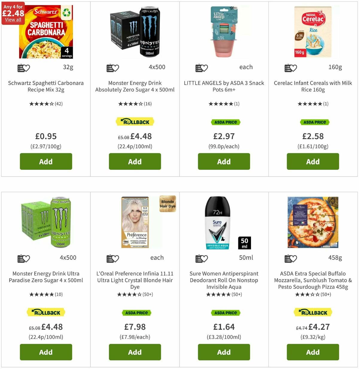 ASDA Offers from 25 July