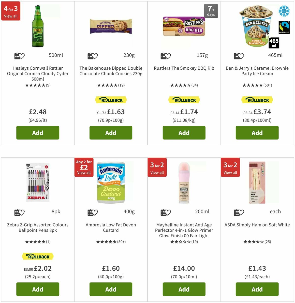 ASDA Offers from 25 July