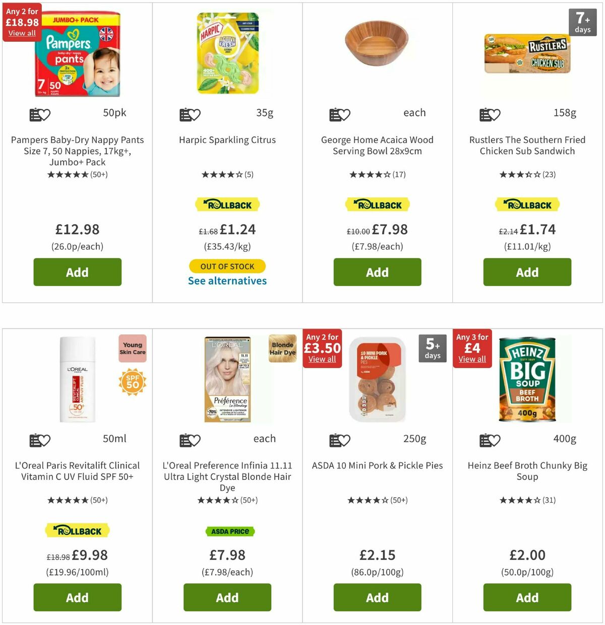 ASDA Offers from 25 July