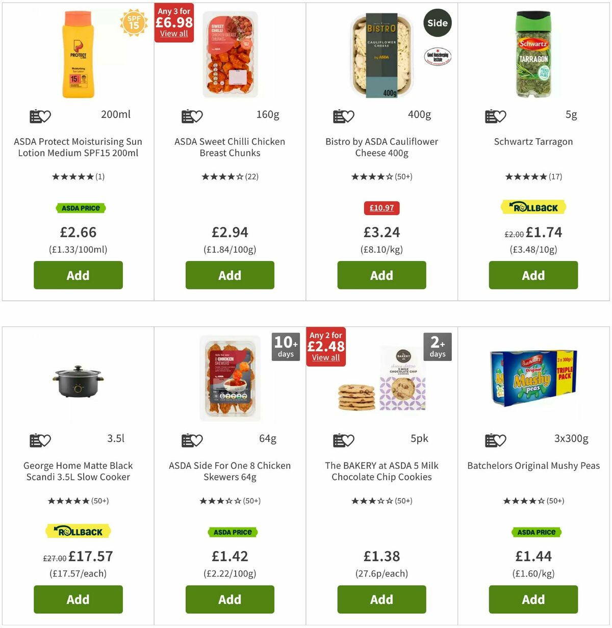 ASDA Offers from 25 July