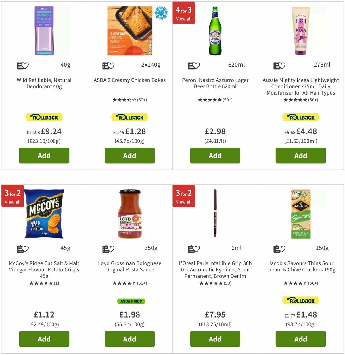 ASDA Offers from 25 July