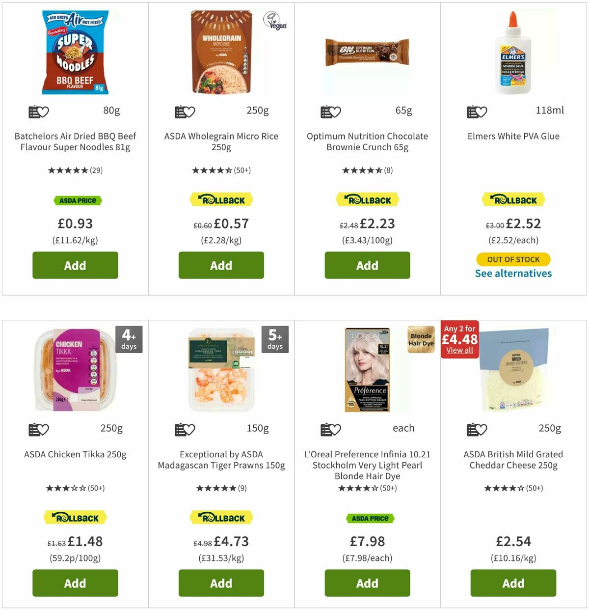 ASDA Offers from 25 July