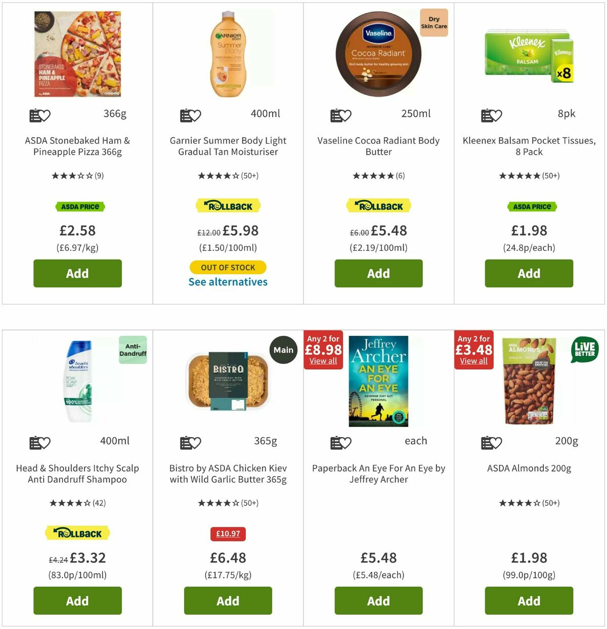 ASDA Offers from 25 July