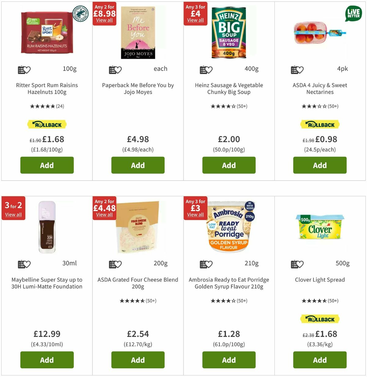 ASDA Offers from 25 July